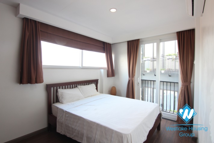  A Lake view, stylish apartment for rent on To Ngoc Van street